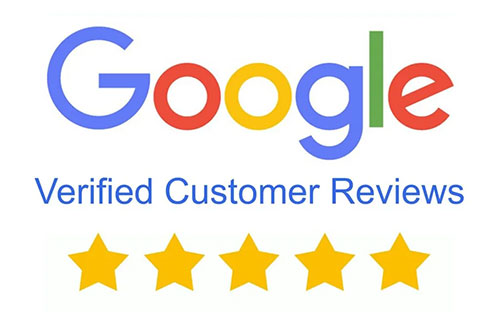 Gasman Design has a 5 star Google rating based on customer reviews.